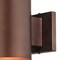 Vaxcel Chiasso Aluminum 1 Light Bronze Dark Sky Cylinder Outdoor Wall Lantern CO-OWD050BZ - alternate 8
